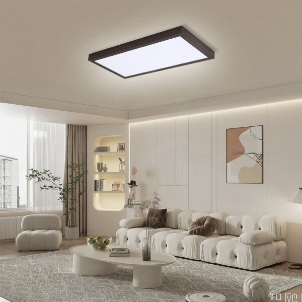 Brilagi - Lampada LED dimmerabile FRAME SMART LED/30W/230V nero IP44 + telecomando