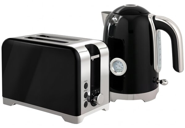 HOMCOM Set bollitore 1,7 L da 2200 W e tostapane 2 fette con 7 livelli di doratura | Aosom Italy