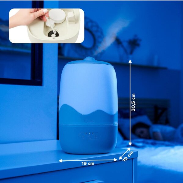 Babymoov Umidificatore d'aria a freddo Capacit 4 Lt - Wave