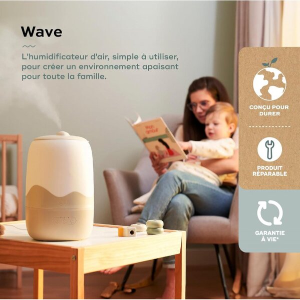 Babymoov Umidificatore d'aria a freddo Capacit 4 Lt - Wave