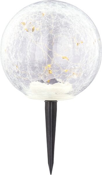 Luce solare da giardino globo di vetro lampada solare da esterno luce solare 33288