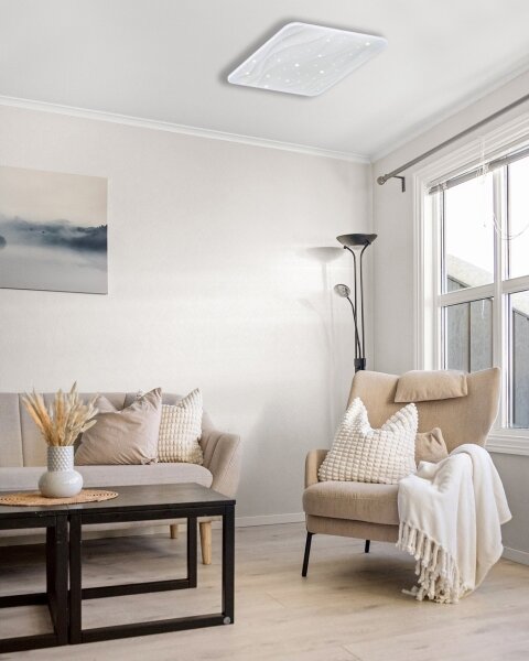 Plafoniera LED dimmerabile NERIS LED/36W/230V 2700-6500K +remote telecomando