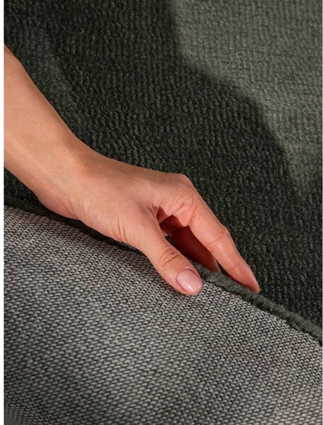 Tappeto verde scuro in misto lana tessuto a mano 125x200 cm Kari Organic – Villeroy&Boch