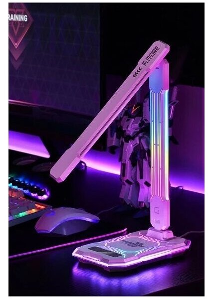 Lampada da tavolo LED RGB dimmerabile ricaricabile touch 7,5W 2700-5300K bianco