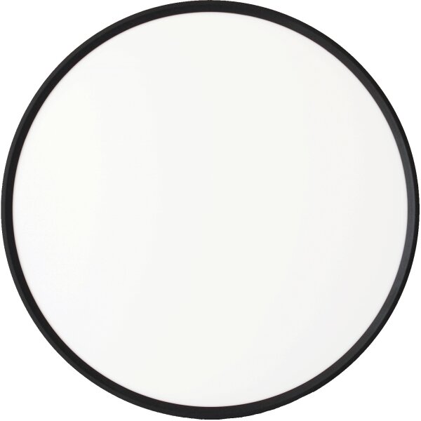 Fulgur 42364 - Plafoniera LED NOMY LED/40W/230V diametro 50 cm nero