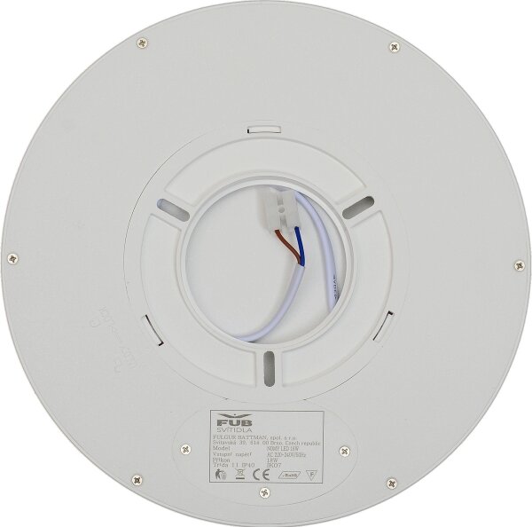 Fulgur 41810 - Plafoniera LED NOMY LED/18W/230V diametro 23 cm bianco