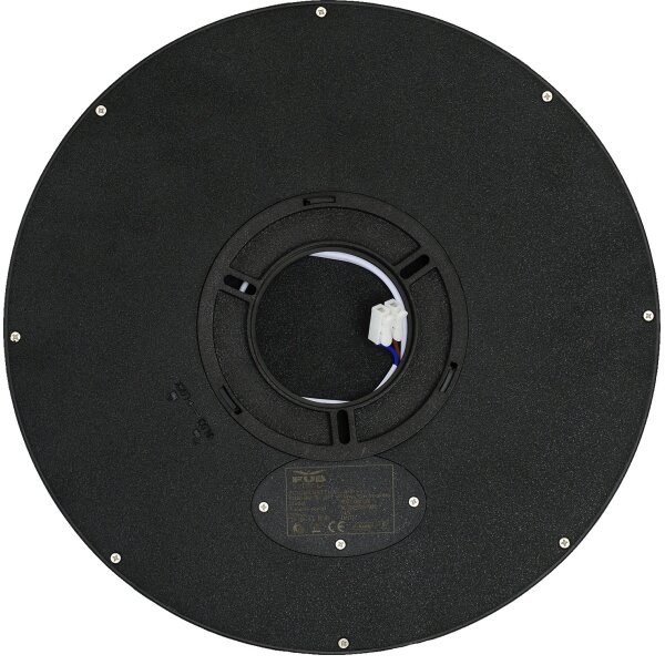 Fulgur 42362 - Plafoniera LED NOMY LED/24W/230V diametro 30 cm nero