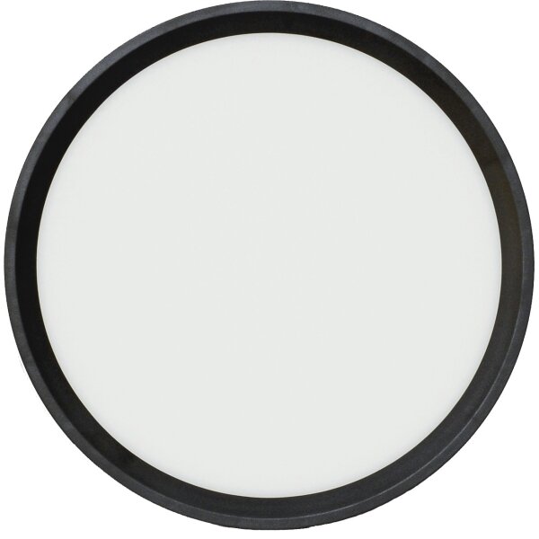Fulgur 41811 - Plafoniera LED NOMY LED/18W/230V diametro 23 cm nero