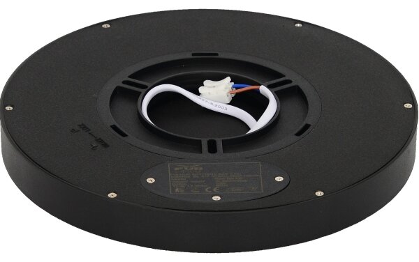 Fulgur 41811 - Plafoniera LED NOMY LED/18W/230V diametro 23 cm nero