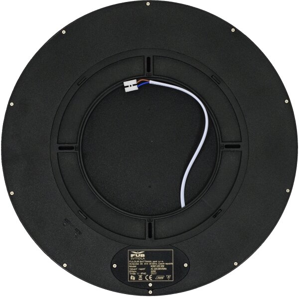 Fulgur 41813 - Plafoniera LED NOMY LED/32W/230V diametro 40 cm nero