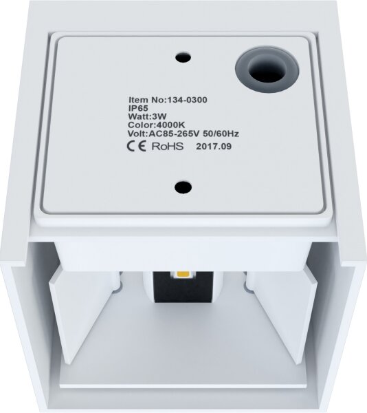 APLED - Applique a LED da esterno CUBE 2xLED/3W/230V IP65
