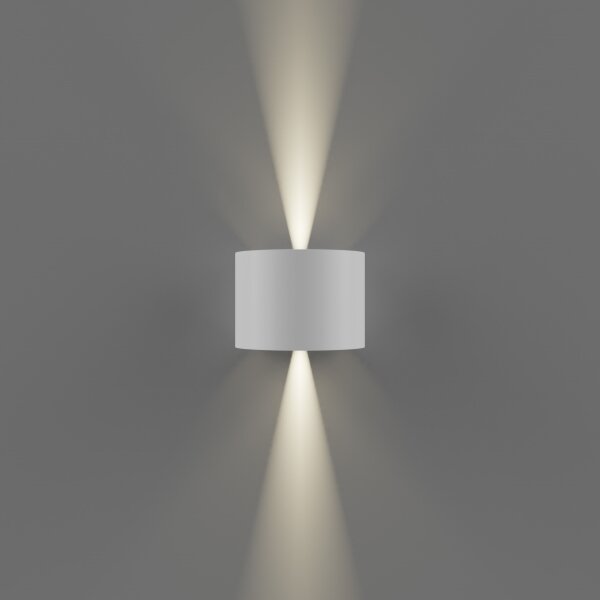 APLED - Applique a LED da esterno OVAL 2xLED/3W/230V IP65