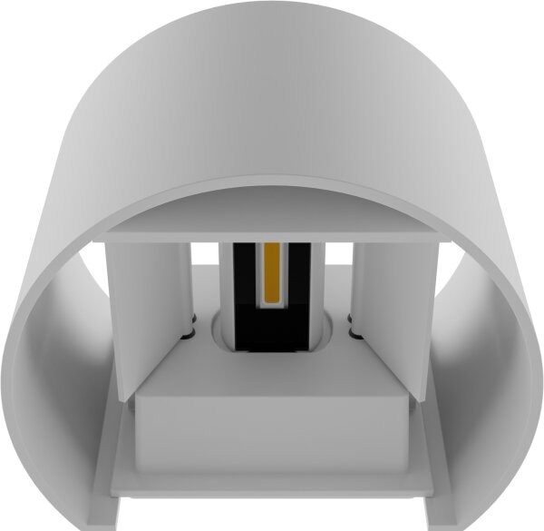 APLED - Applique a LED da esterno OVAL 2xLED/3W/230V IP65