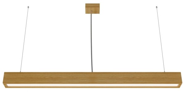 APLED - Lampadario su filo LED LOOK LED/36W/230V 4000K 120 cm quercia