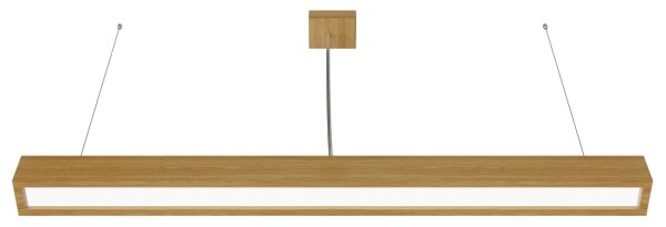 APLED - Lampadario su filo LED LOOK LED/36W/230V 4000K 120 cm quercia