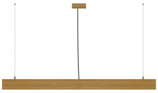 APLED - Lampadario su filo LED LOOK LED/36W/230V 4000K 120 cm quercia