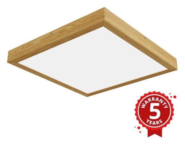 APLED - Pannello LED da parete QUADRA LED/40W/230V rovere