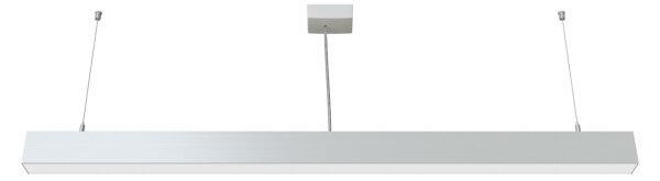 APLED - Lampadario LED su corda LOOK LED/46W/230V 4000K 120 cm argento
