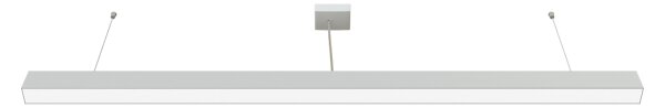 APLED - Lampadario LED su corda LOOK LED/58W/230V 4000K 150 cm argento