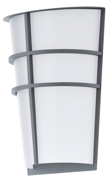 Lampada da parete per esterni a LED Barriere 2x 2,5W argento