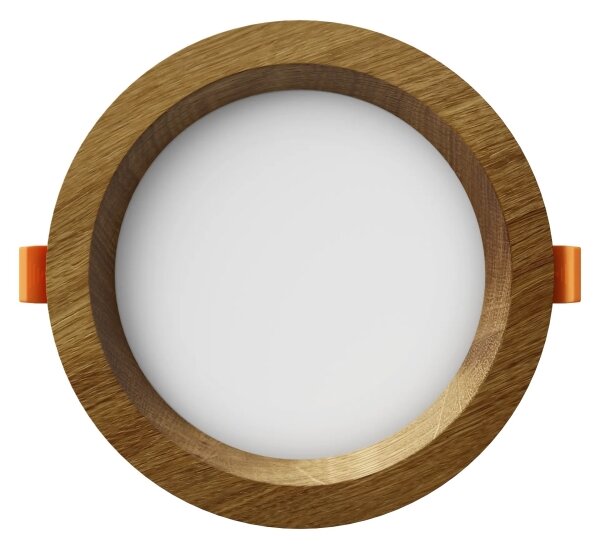 APLED - Lampada LED RONDO WOODLINE LED/6W/230V 4000K diametro 15 cm quercia legno solido