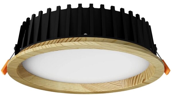 APLED-Lampada LED RONDO WOODLINE LED/12W/230V 3000K diametro 20 cm pino legno solido