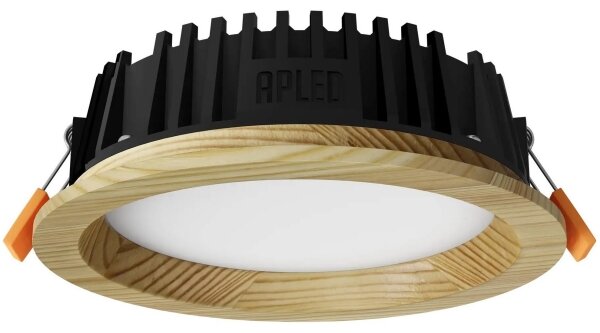 APLED - Lampada LED RONDO WOODLINE LED/6W/230V 3000K diametro 15 cm pino legno solido