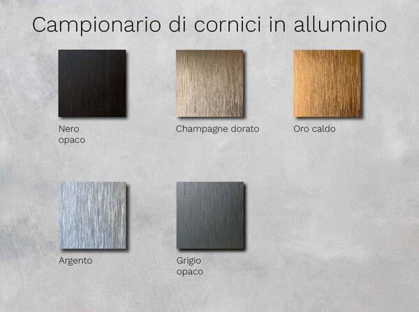 Specchio con cornice B22