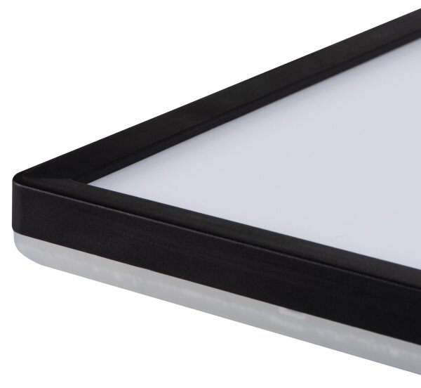 Kanlux 31531 - Plafoniera LED AZPO LED/12,3W/230V 22,5x22,5 cm IP54 nero