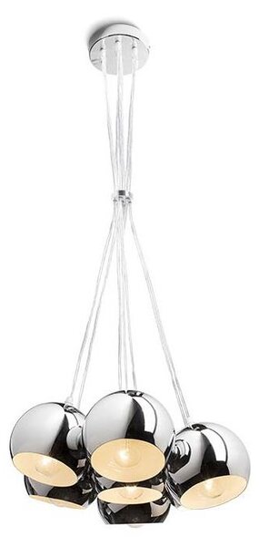 RED - Design Rendl - R11761 - Lampadario su corda ASTROMET 7xE27/42W/230V
