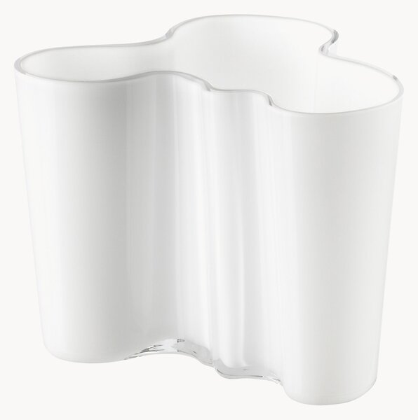 Vaso in vetro soffiato Alvar Aalto, alt. 16 cm