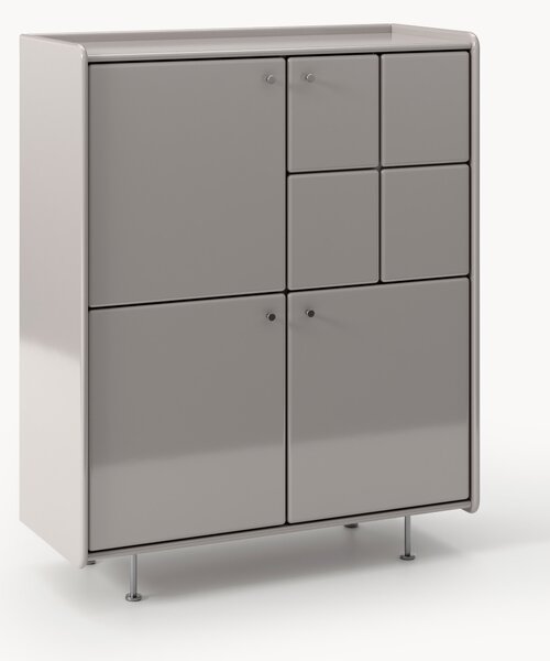 Credenza alta in metallo Coya