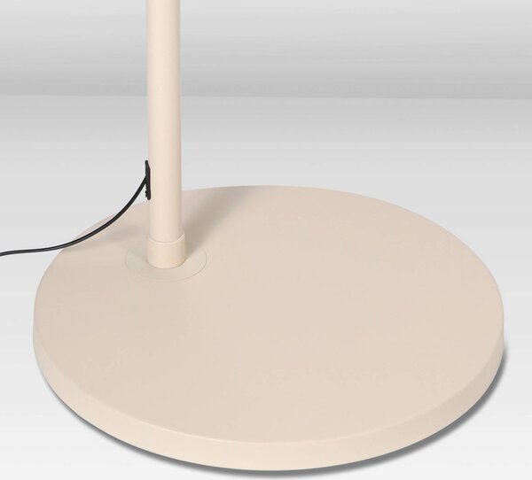 Steinhauer Lampada ad arco Sparkled Light, Crema / Ambra, Soggiorno / Sala da pranzo, Metallo, Lampada da terra