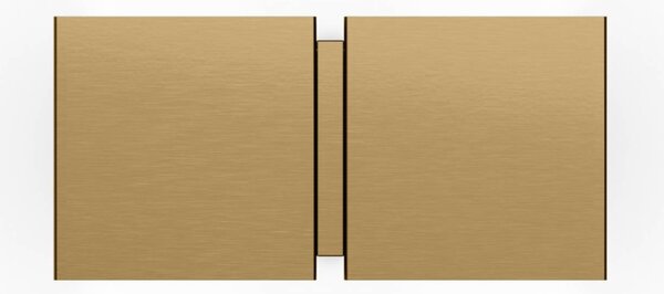 Wever & Ducré Lighting Applique da parete CG Square, Crema / Ambra, Soggiorno / Sala da pranzo, Metallo, Moderno, Applique