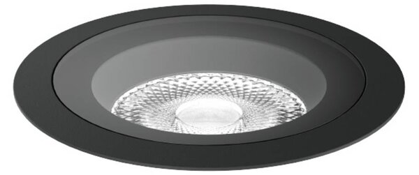 Wever & Ducré Lighting WEVER DUCRÉ Faretto da incasso per pavimento a LED Blink trim 2.0, nero 2.0, Nero, Alluminio, Moderno, Faretto da incasso da terra