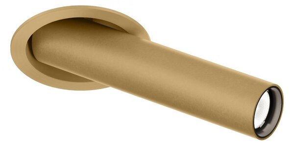 Wever & Ducré Lighting WEVER DUCRÉ Faretto LED da incasso Match Sneak beige, 2.700 K, Crema / Ambra, Soggiorno / Sala da pranzo, Alluminio, Moderno