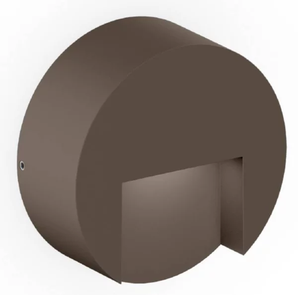Wever & Ducré Lighting Applique da esterni Reto 0.8, dimmerabile, Bronzo / Ottone antico, Alluminio, Moderno, Applique da esterni