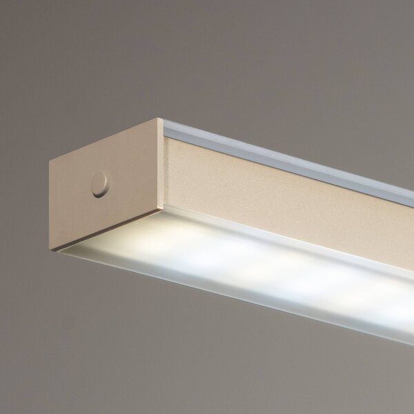 FISCHER & HONSEL Lampada a sospensione Valeno, dimmerabile, Crema / Ambra, Soggiorno / Sala da pranzo, Metallo, Moderno, Lampada a sospensione