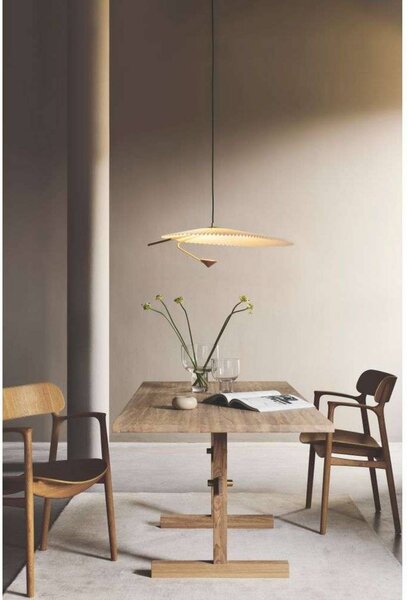 GEJST Lampada a sospensione Liris, Ottone / Oro, Soggiorno / Sala da pranzo, Metallo, Design, Lampada a sospensione