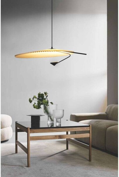 GEJST Lampada a sospensione Liris, Nero, Soggiorno / Sala da pranzo, Metallo, Design, Lampada a sospensione