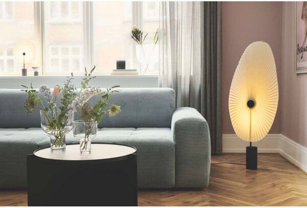 GEJST Lampada da terra Liris, dimmerabile, Nero, Soggiorno / Sala da pranzo, Metallo, Design, Lampada da terra