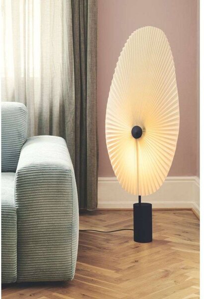 GEJST Lampada da terra Liris, dimmerabile, Nero, Soggiorno / Sala da pranzo, Metallo, Design, Lampada da terra