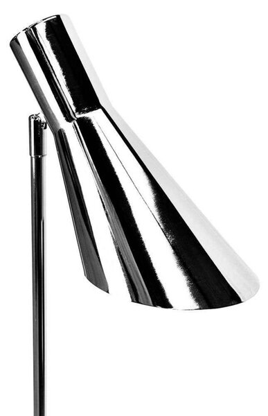 Dyberg Larsen Lampada da terra DL12, dimmerabile, Cromo / Argento, Soggiorno / Sala da pranzo, Metallo, Design, Lampada da terra