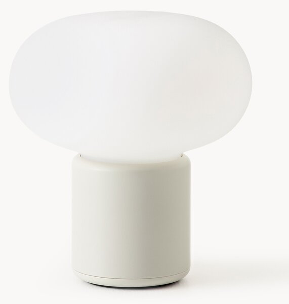 Lampada da tavolo piccola portatile Karl-Johan, luce regolabile