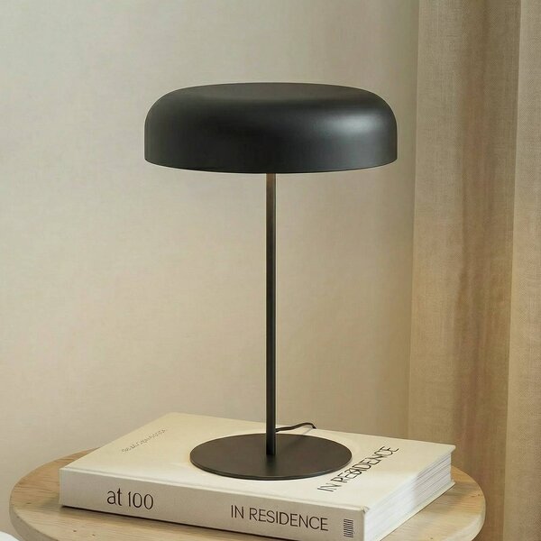 Lampada da tavolo Edion Lindby, Nero, Soggiorno / Sala da pranzo, Metallo, Moderno, Lampada da tavolo