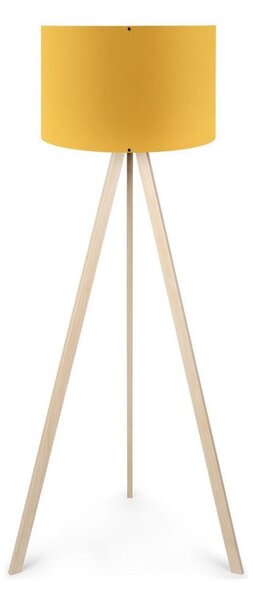 Lampada da terra AYD 1xE27/60W/230V arancione/beige