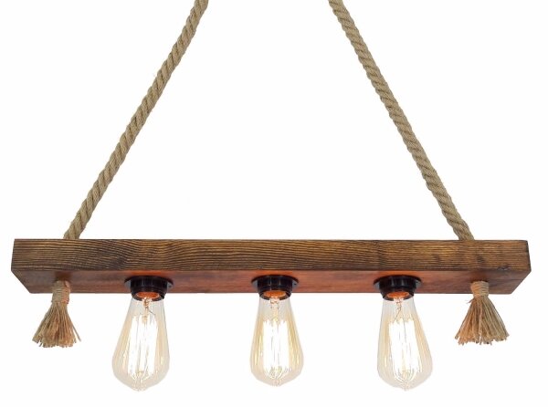 Lampadario su filo KUTUK 3xE27/40W/230V
