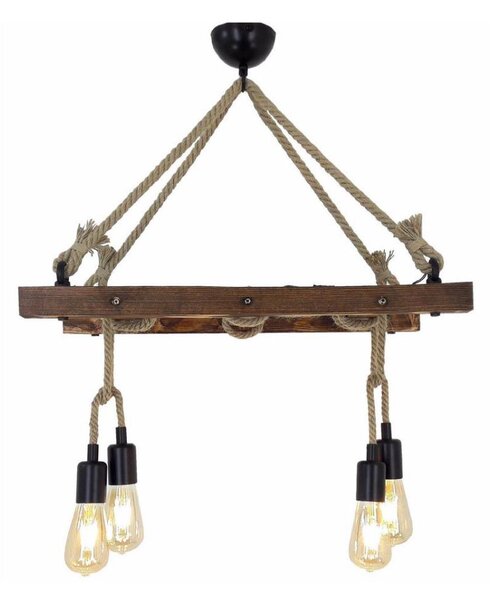 Lampadario su filo MERDIVEN 4xE27/40W/230V
