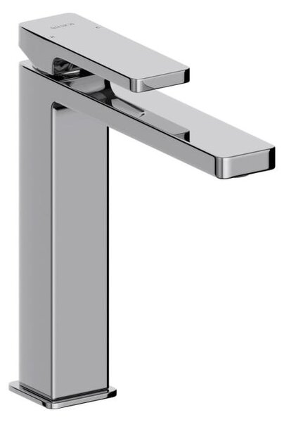 ALLUVION Miscelatore monocomando per lavabo, modello XL, senza tappo di scarico, a risparmio idrico
