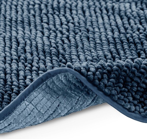 Tappeto da bagno blu scuro, 50 x 70 cm Bati - AmeliaHome